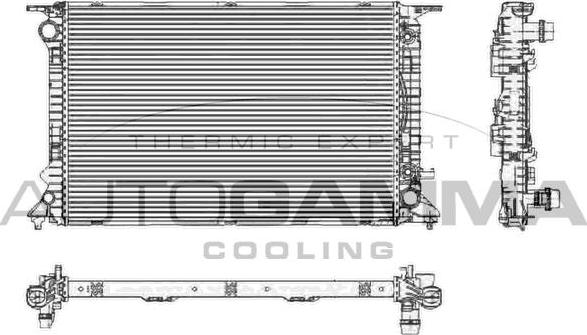 Autogamma 105159 - Hladnjak, hladjenje motora www.molydon.hr