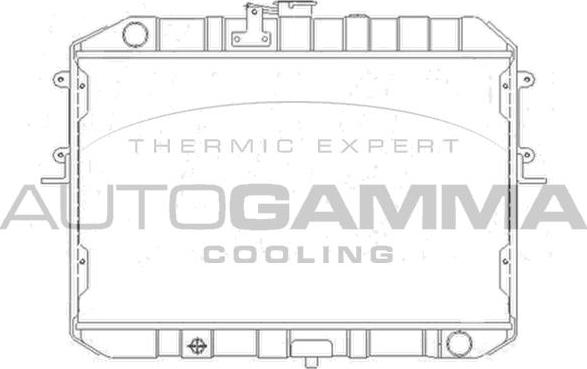 Autogamma 105153 - Hladnjak, hladjenje motora www.molydon.hr