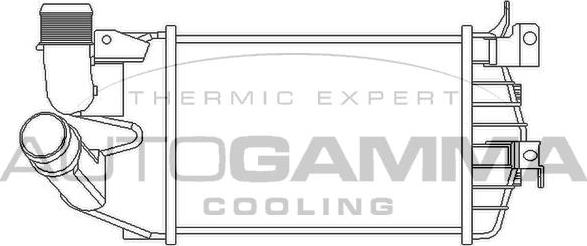 Autogamma 105887 - Intercooler, hladnjak www.molydon.hr