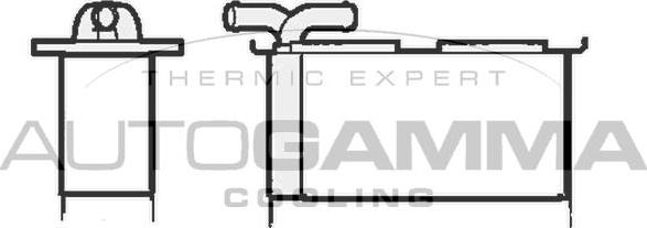 Autogamma 105340 - Intercooler, hladnjak www.molydon.hr