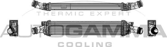 Autogamma 105209 - Intercooler, hladnjak www.molydon.hr