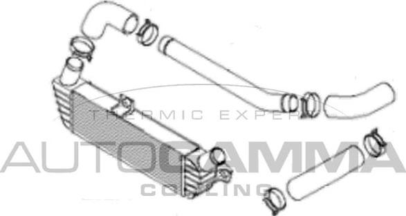 Autogamma 105724 - Intercooler, hladnjak www.molydon.hr