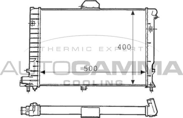 Autogamma 100941 - Hladnjak, hladjenje motora www.molydon.hr