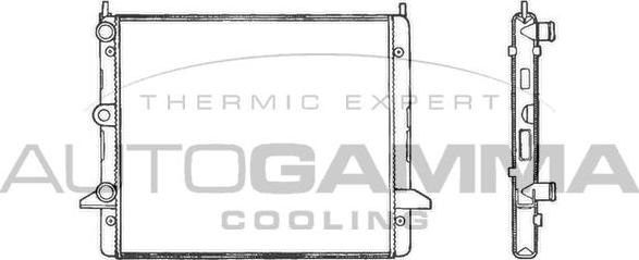 Autogamma 100359 - Hladnjak, hladjenje motora www.molydon.hr