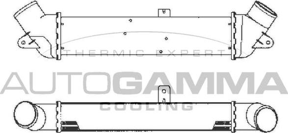 Autogamma 101952 - Intercooler, hladnjak www.molydon.hr