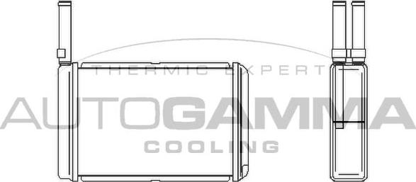 Autogamma 101968 - Izmjenjivač topline, grijanje unutrasnjeg prostora www.molydon.hr