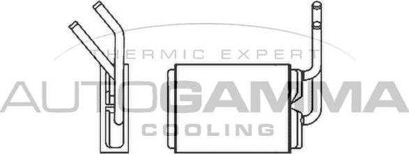Autogamma 101978 - Izmjenjivač topline, grijanje unutrasnjeg prostora www.molydon.hr