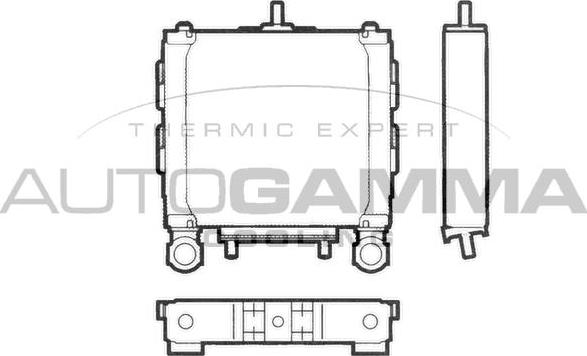 Autogamma 101549 - Uljni hladnjak, ulje za motor www.molydon.hr