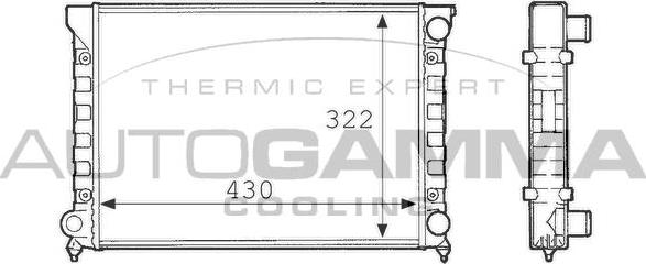 Autogamma 101069 - Hladnjak, hladjenje motora www.molydon.hr