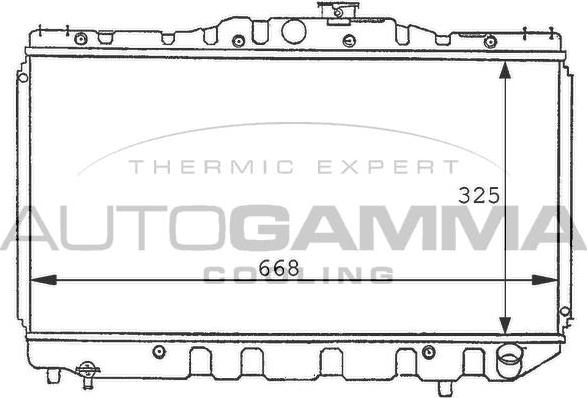 Autogamma 101003 - Hladnjak, hladjenje motora www.molydon.hr