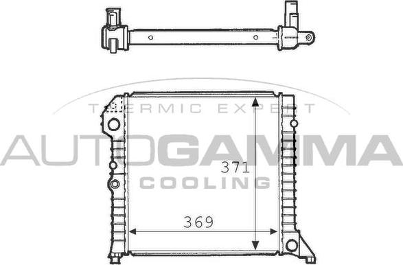 Autogamma 101105 - Hladnjak, hladjenje motora www.molydon.hr