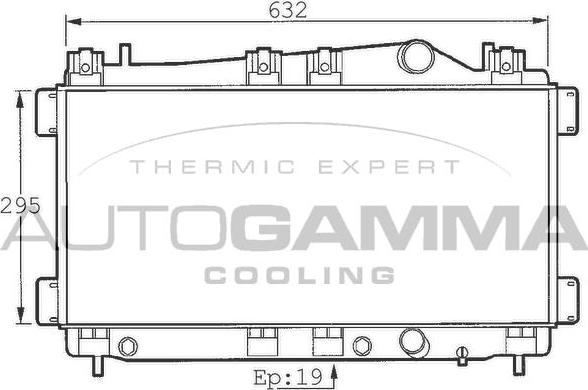 Autogamma 101395 - Hladnjak, hladjenje motora www.molydon.hr