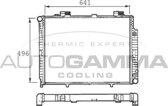 Autogamma 101380 - Hladnjak, hladjenje motora www.molydon.hr