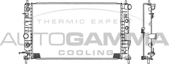 Autogamma 101325 - Hladnjak, hladjenje motora www.molydon.hr