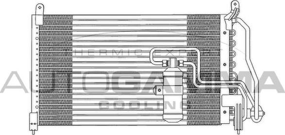 Autogamma 101715 - Kondenzator, klima-Uređaj www.molydon.hr