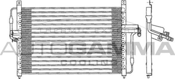 Autogamma 101713 - Kondenzator, klima-Uređaj www.molydon.hr