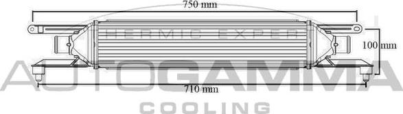 Autogamma 103992 - Intercooler, hladnjak www.molydon.hr