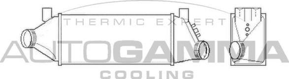 Autogamma 103430 - Intercooler, hladnjak www.molydon.hr