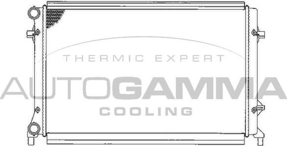 Autogamma 103613 - Hladnjak, hladjenje motora www.molydon.hr