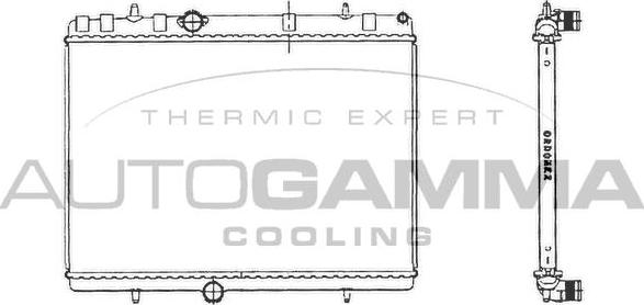 Autogamma 103638 - Hladnjak, hladjenje motora www.molydon.hr