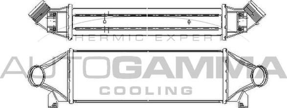 Autogamma 103098 - Intercooler, hladnjak www.molydon.hr