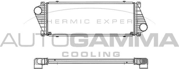 Autogamma 103048 - Intercooler, hladnjak www.molydon.hr