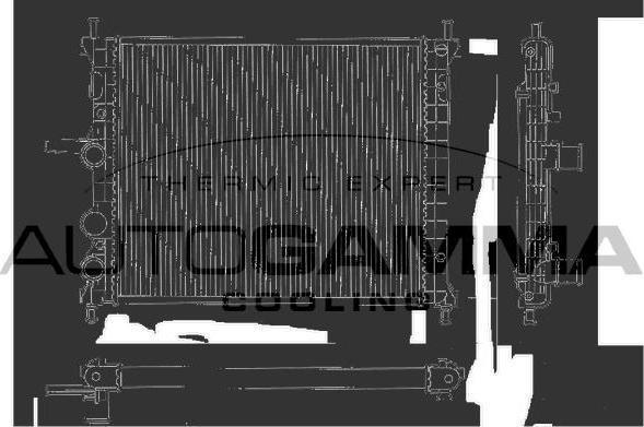 Autogamma 103052 - Hladnjak, hladjenje motora www.molydon.hr