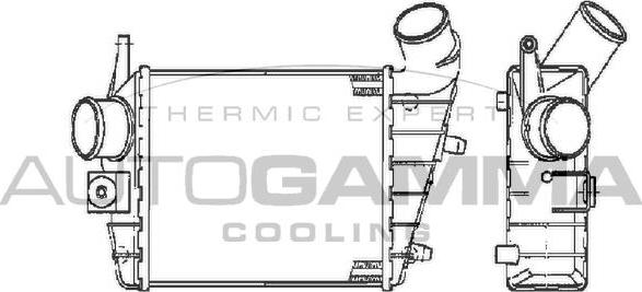 Autogamma 103011 - Intercooler, hladnjak www.molydon.hr