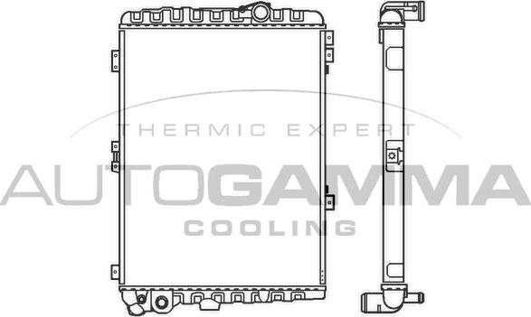 Autogamma 103036 - Hladnjak, hladjenje motora www.molydon.hr