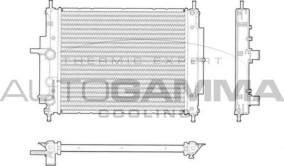 Autogamma 103192 - Hladnjak, hladjenje motora www.molydon.hr