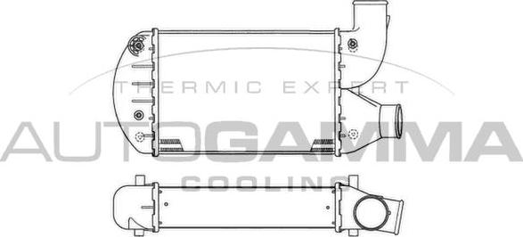 Autogamma 103156 - Intercooler, hladnjak www.molydon.hr