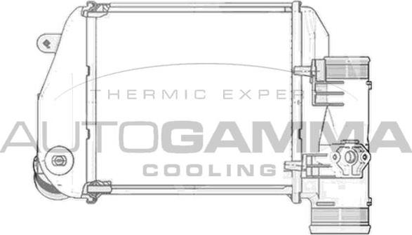 Autogamma 103769 - Intercooler, hladnjak www.molydon.hr