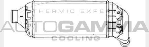 Autogamma 102403 - Intercooler, hladnjak www.molydon.hr