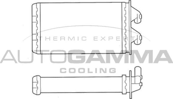 Autogamma 102430 - Izmjenjivač topline, grijanje unutrasnjeg prostora www.molydon.hr