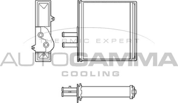 Autogamma 102428 - Izmjenjivač topline, grijanje unutrasnjeg prostora www.molydon.hr