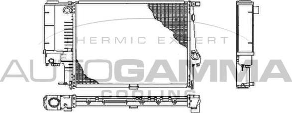 Autogamma 102574 - Hladnjak, hladjenje motora www.molydon.hr