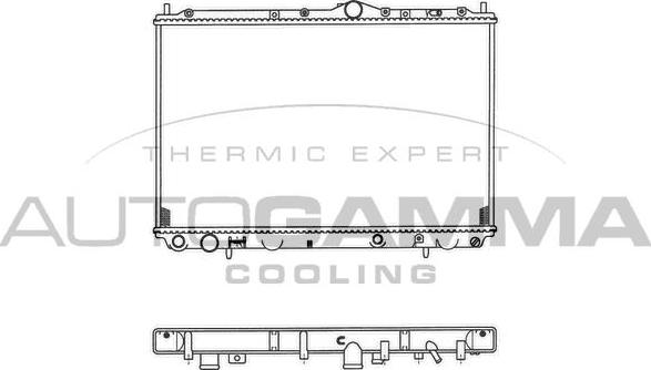 Autogamma 102172 - Hladnjak, hladjenje motora www.molydon.hr