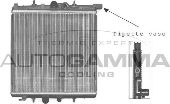 Autogamma 102883 - Hladnjak, hladjenje motora www.molydon.hr