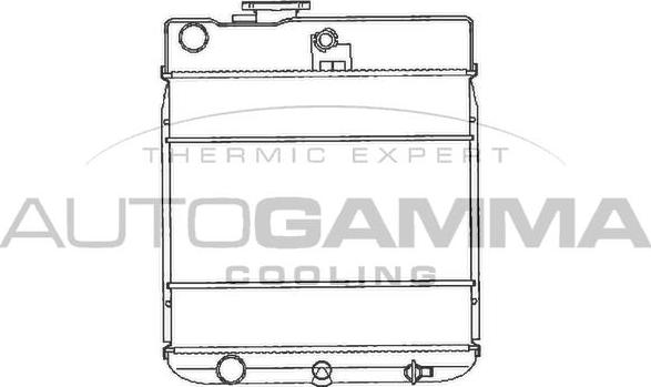 Autogamma 102268 - Hladnjak, hladjenje motora www.molydon.hr