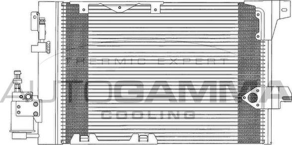 Autogamma 102734 - Kondenzator, klima-Uređaj www.molydon.hr