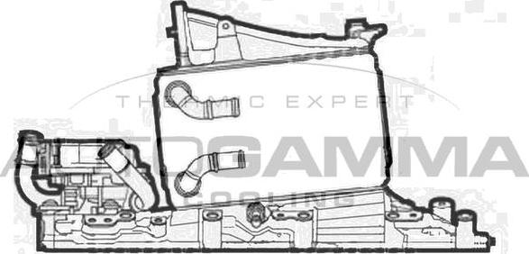 Autogamma 107914 - Intercooler, hladnjak www.molydon.hr