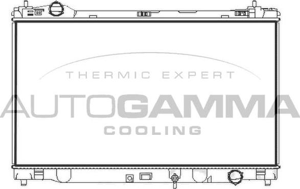 Autogamma 107971 - Hladnjak, hladjenje motora www.molydon.hr