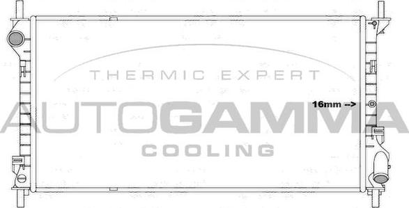 Autogamma 107003 - Hladnjak, hladjenje motora www.molydon.hr
