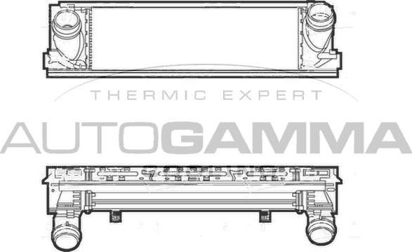 Autogamma 107299 - Intercooler, hladnjak www.molydon.hr