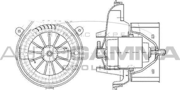 Autogamma GA32014 - Ventilator kabine/unutrasnjeg prostora www.molydon.hr