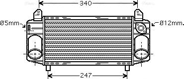 Ava Quality Cooling AI 4192 - Intercooler, hladnjak www.molydon.hr