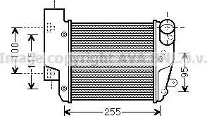 Ava Quality Cooling AI 4304 - Intercooler, hladnjak www.molydon.hr