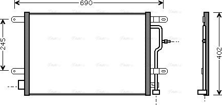 Ava Quality Cooling AI 5194 - Kondenzator, klima-Uređaj www.molydon.hr