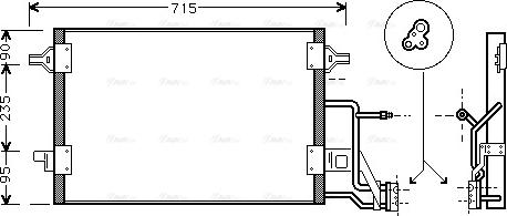 Ava Quality Cooling AI 5173 - Kondenzator, klima-Uređaj www.molydon.hr