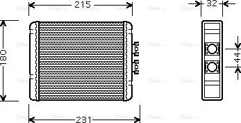 Ava Quality Cooling AI 6198 - Izmjenjivač topline, grijanje unutrasnjeg prostora www.molydon.hr